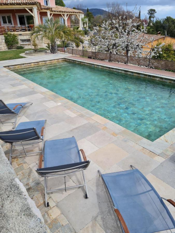 Adorable Maison Indépendante 30m2 avec Piscine en saison Cabris Extérieur photo
